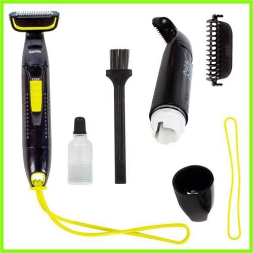 Aprilla ATR-7021 washable rechargeable electric shaver beard razor body trimmer men shaver hair face care cleaning male