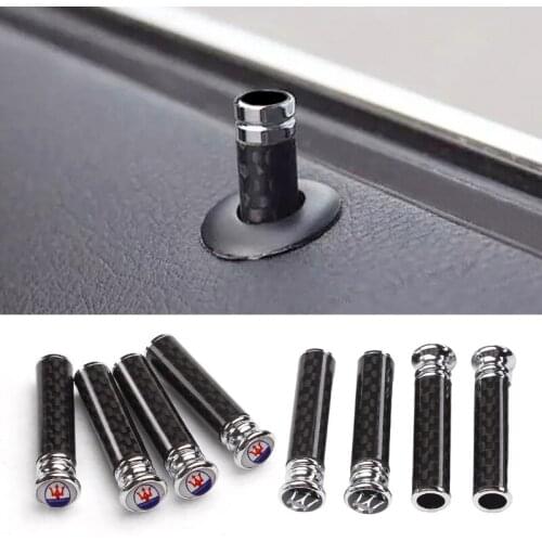 Car Door Lock Pins For Maserati Badge Cabrio Quattroporte Granlusso Levante Granturismo GS Coupe Gransport Ghibli Gran Turismo S