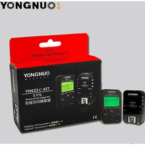 Yongnuo YN-622C TX+ Wireless flash trigger YN-622C yn622c kit for Canon E-TTL camera 5d III 60d 7d 700d 60d 70d 1d 550d