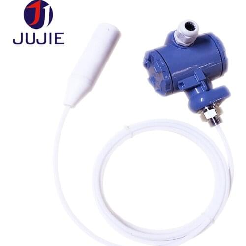 Level Transmitter PTFE Probe and Cable Material suitable for 98% Sulphuric Acid 4-20mA Signal Output LCD Display 24VDC Power