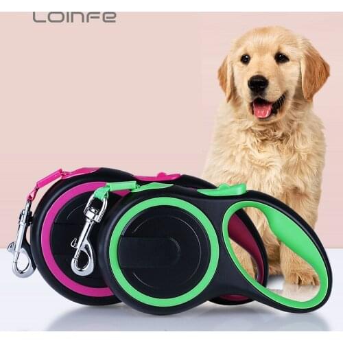 118in-315in Long Strong Pet Leash Retractable Pet Leash for Large Dog Durable Nylon Dog Walking Leash Leads Auto Extending Strap
