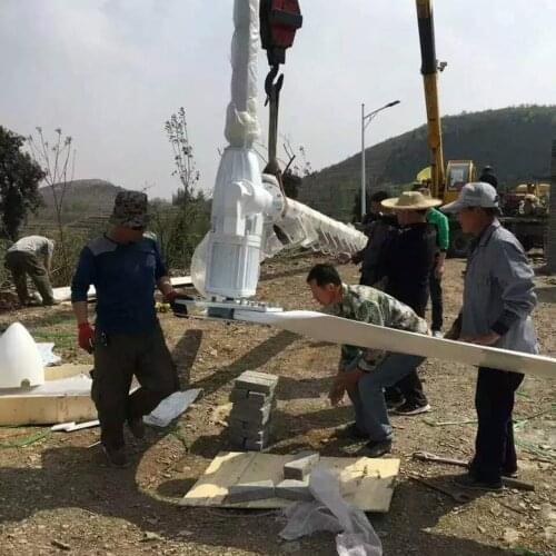 5KW 220V/380V horizontal wind turbine power generator wind mill for home use