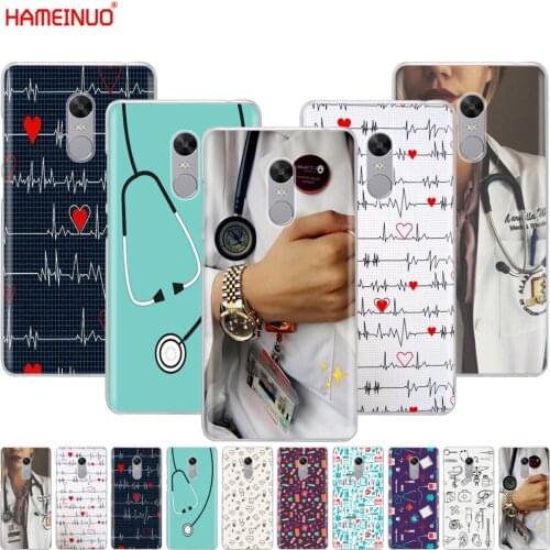 HAMEINUO Nurse Medicine Health Heart Newest Cover phone Case for Xiaomi redmi 5 4 1 1s 2 3 3s pro PLUS redmi note 4 4X 4A 5A