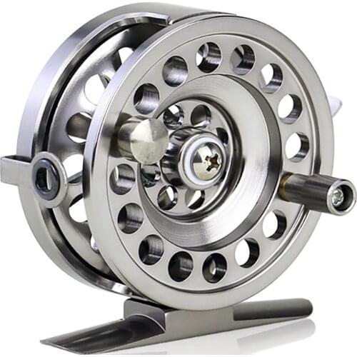 RIVERSIDE Ice Fishing Reels Metal Raft Wheels Fly Wheels Rock Rod Wheels Rock Fishing Reels Fishing Winter Reel
