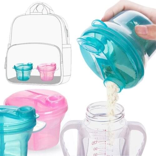 Newborn Baby Milk Powder Formul Dispenser Kids PP Food Container Storage Feeding Box Kids Ecological Tableware Travel Bottles