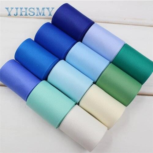 YJHSMY (1-1/2'') 38mm 5yard/lot handmade Printed Solid Grosgrain Ribbon Diy headwear accessories,wedding gift wrap 173211