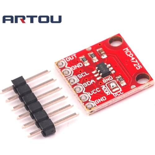 MCP4725 12Bit I2C DAC Digital Converter Module Digital To Analong EEPROM Development Board For Arduino 2.7V-5.5V