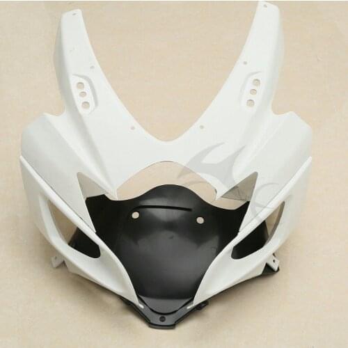 Motorcycle ABS Unpainted Front Upper Fairing Cowl Nose For Suzuki GSXR 600 750 2006 2007 K6