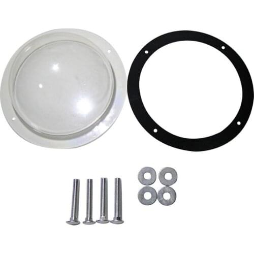 Dog Porthole Window Round Transparent for Fence Pet Peek Look Out Durable Dome