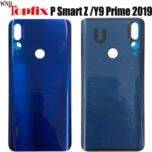 Original For Huawei P Smart Z Battery Back Cover Rear For Huawei Y9 Prime 2019 Housing Door STK-L21 STK-L22 STK-LX3 Back Cover