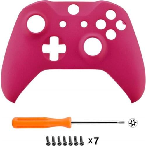Front Cover Housing Shell Protection Case Replacement Faceplate for Microsoft Xbox One X & One S Controller with Screwdriver Set