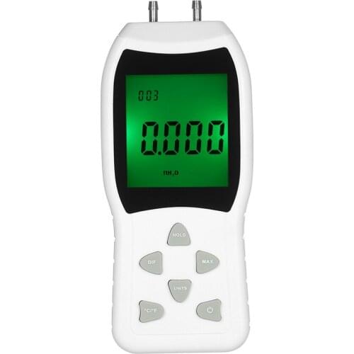 Portable Air Differential Pressure Gauge Meter for natural gas pipelines air conditioning refrigeration and ventilation factory