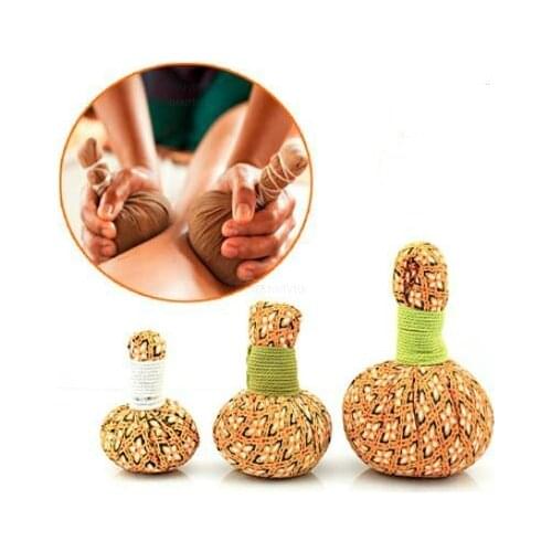 Thai SPA Health Ball Ai Wo wormwood warm moxibustion fragrant roll body massage ball health therapy package hot compress pack