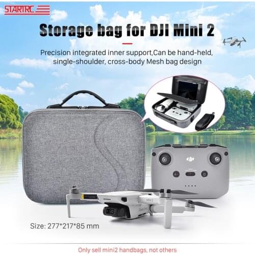 STARTRC Mavic Mini 2 Storage Bag Carying Case For Dji Mavic Mini 2 Protective Dji Mini 2 Hand Bag Drone Bags Accessories