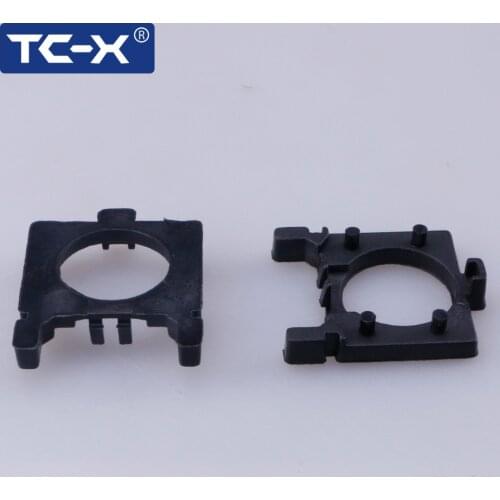TC-X For Ford Focus3 One Pair H7 LED Headlight Bulbs Adapter Base Holder