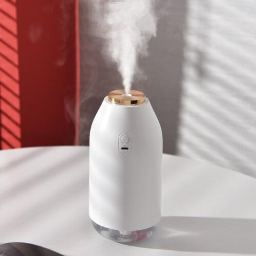 270ML Ultrasonic Air Humidifier Portable USB Rechargeable Wireless Aroma Mist Maker Diffuser For Home Office Bedroom Fogger
