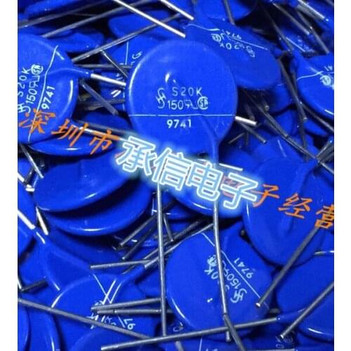 New and original 10PCS B72220S0151K101 S20K150 20MM 20D-240V MOV varistor