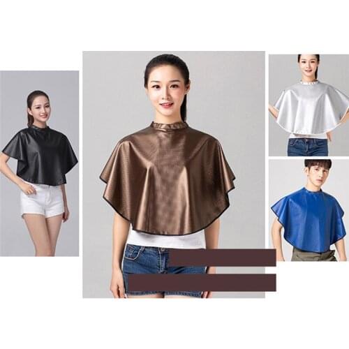 Waterproof Hairdresser Shawl Hair Salon Haircut Cape Hair Dyeing Hairdressing Makeup Apron Cloth Tool For Barber