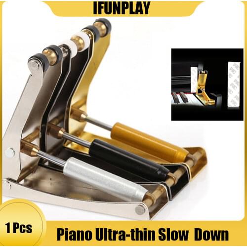 High Quality Metal Piano Cover Piano Ultra-thin Slow Down Soft Fall Hydraulic Decelerator Free Shipping