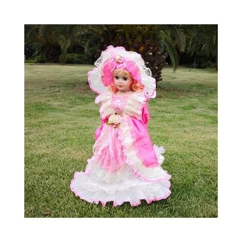 Height 41cm Russian Lovely Ceramics Russian Girl Princess Baby Victoria Gift Ch ornaments wedding gift statues decoration dies