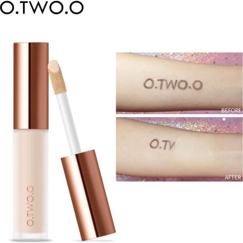 O.TWO.O Liquid Concealer Cream Waterproof Long Lasting Concealer Face Scars Acne Full Coverage Moisturizing Makeup Foundation