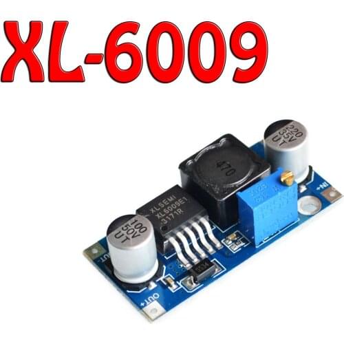 10pcs XL6009 DC-DC Booster module Power supply module output is adjustable Super LM2577 step-up module