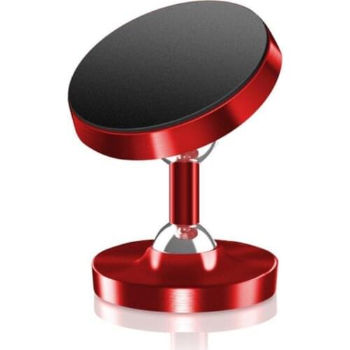 Car Phone Holder Dual Ball Head 360 Degree Rotating Luminous Effect Car Magnetic Phone Holder Stand Bracket