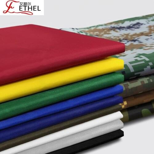 Ethel210d Densified Thickened Awning Cloth Waterproof Oxford Cloth Pu Transparent Waterproof Coating Camouflage Oxford Cloth