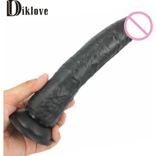 8.26" 21cm Dildo suctionCup Dildo Realistic Female Masturbator Big Penis Huge Dildo Sex Products Sex Toys for Woman