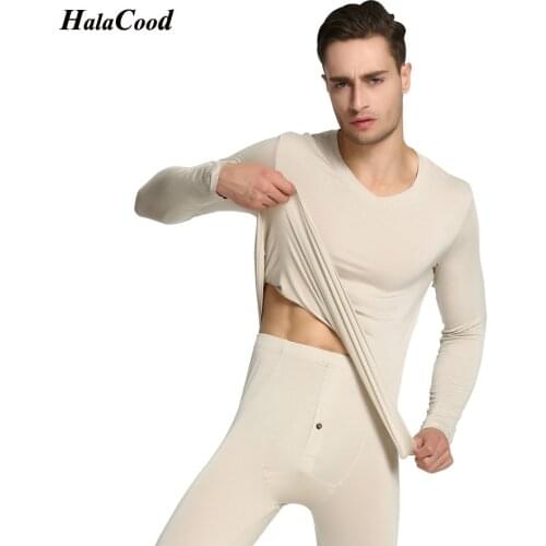 2019 New Winter Men Plus Size Thermal Underwear Sets Elastic Warm Cotton Long Johns Sets Men Breathable Thermo Underwear Suits
