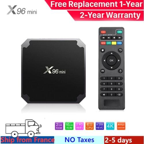 Best android tv box x96 mini iptv box android tv box Amlogic S905W 1G 8G 2G 16G x96mini smart ip tv set top box