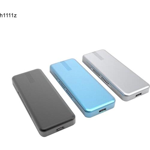 M.2 SSD Case Mobile Hard Disk Box USB 3.1 to M.2 SATA SSD Adapter Card External SSD Enclosure Case for NGFF m2 Type C HDD Case