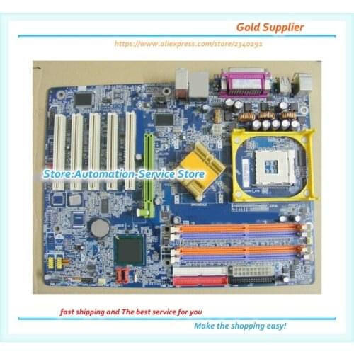 865G Motherboard GA-8IG1000-G 5 PCI Slots Fully Integrated Stable Large Board