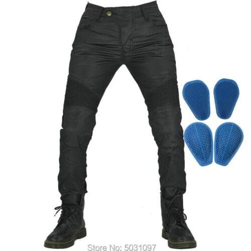 Volero motorcycle riding pants knight daily cycling protective retro locomotive jeans lightly waterproof casual trousers