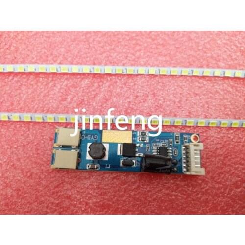 385mm LED Backlight lamp Strip Kit Adjustable brightness,Update 19 inch CCFL LCD to LED Monitor Can be cut by every 3 lamps