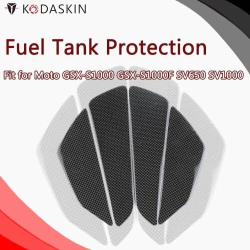 KODASKIN Tank Pad Sticker Decal Emblem GRIPPER STOMP GRIPS EASY for Moto GSX-S1000 GSX-S1000F SV650 SV1000