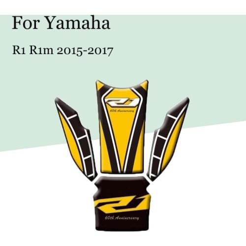 Motorcycle Fuel Tank Stickers for Yamaha R1 R1m 2015 2016 2017 Sports Car Decorations Fuel Tank Stickers Motor Sticker