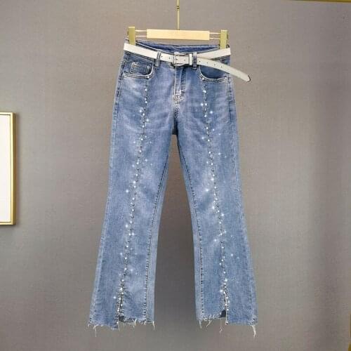 NANCYLIM Women's Cropped Jeans