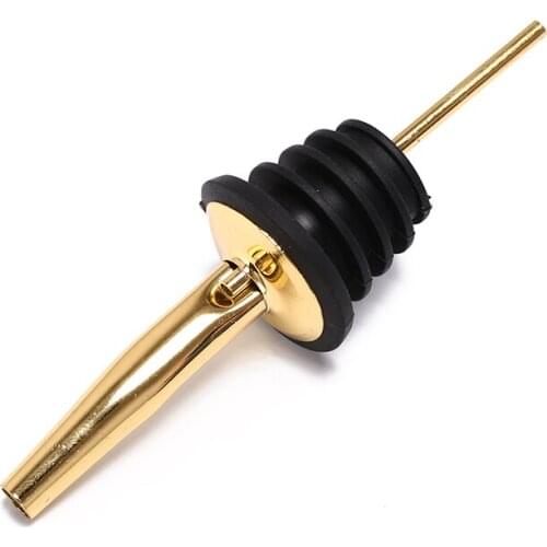 Stainless Steel Liquor Spirit Pourer Flow Wine Bottle Pour Spout Stopper Barware tools