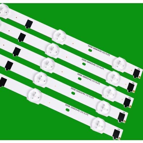 New 5 PCS 9LED 650mm LED backlight strip bar for samsung UE32F5000 D2GE-320SC0-R3 2013SVS32H CY-HF320AGEV3H BN96-26508a