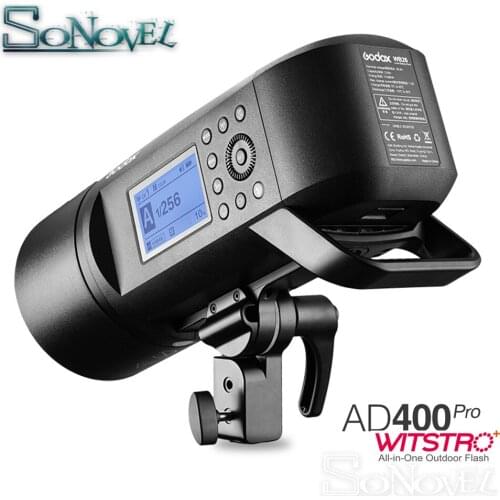 In stock!!Godox AD400 Pro WITSTRO All-in-One Outdoor Flash AD400Pro Li-on Battery TTL HSS with Built-in 2.4G Wireless X System