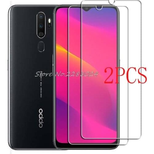 2PCS FOR OPPO A5 A9 2020 Tempered Glass Protective on A11 A11X CPH1959 CPH1933 CPH1937 CPH1939 Screen Protector Glass Film Cover