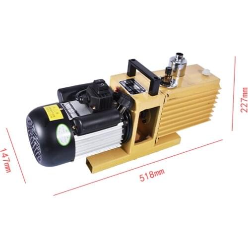 1PC Rotary Vane Vacuum Pump 8CFM 2XZ-4 Liter Double-stage Suction Pump Specialized For KO TBK LCD OCA Laminating Machine