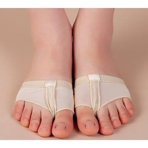 2 Pcs Footful Foot Thong Toe Undies Ballet Dance Paws Metatarsal Forefoot Half Lyrical free shipping