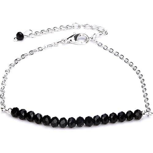 4MM Light Green Positioning Bead Chain Bracelet Man Fashion Women Gift For Beautiful Beads