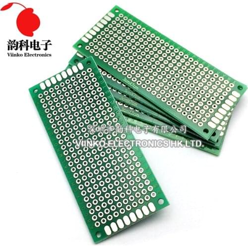 5pcs 3x7cm 3*7 Double Side Prototype PCB diy Universal Printed Circuit Board