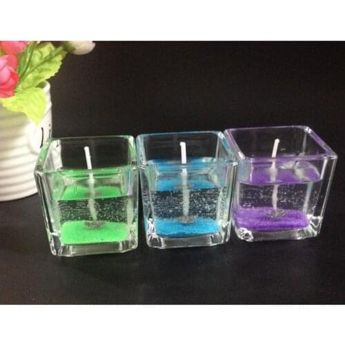 500g Gel Jelly Candle Making Clear Gel Wax High Quality Transparent DIY Candles Supplies adding embellishments, 5 Colors