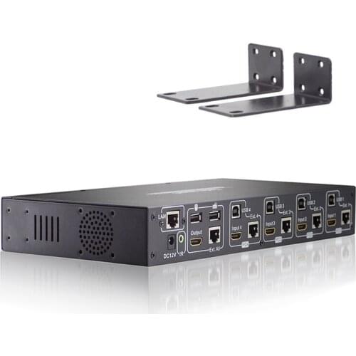 HD 4x6 HDMI KVM Switch IR Remote Extender