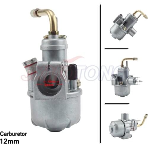 12mm Carburetor Puch for Moped Bing Style Carb Stock Maxi Sport Luxe Newport Cobra Carburettor