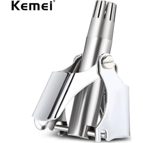 Kemei Nose hair trimmer fashion electric shaving nose hair trimmer man and woman nose cut Shaving Face Care KM-108
